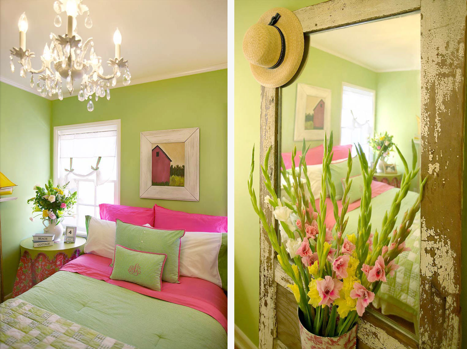 Audrey-Bedroom-with-Gladiolas