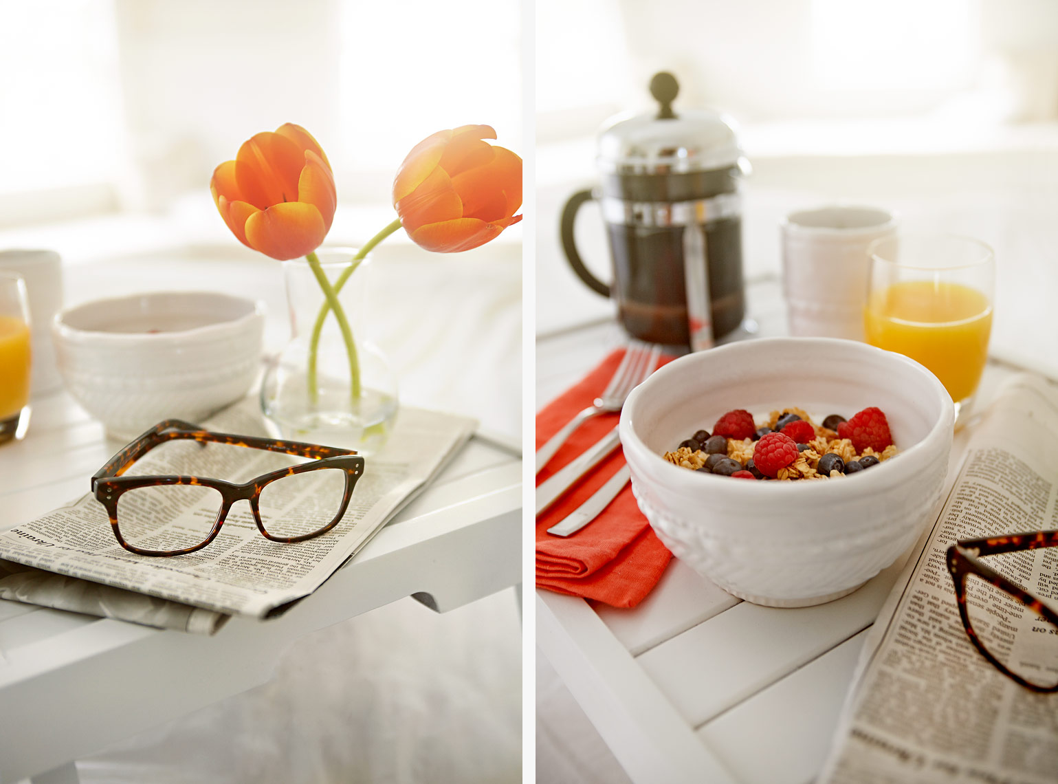 morning-paper-and-breakfast